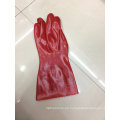 Guantes revestidos de algodón con recubrimiento de PVC